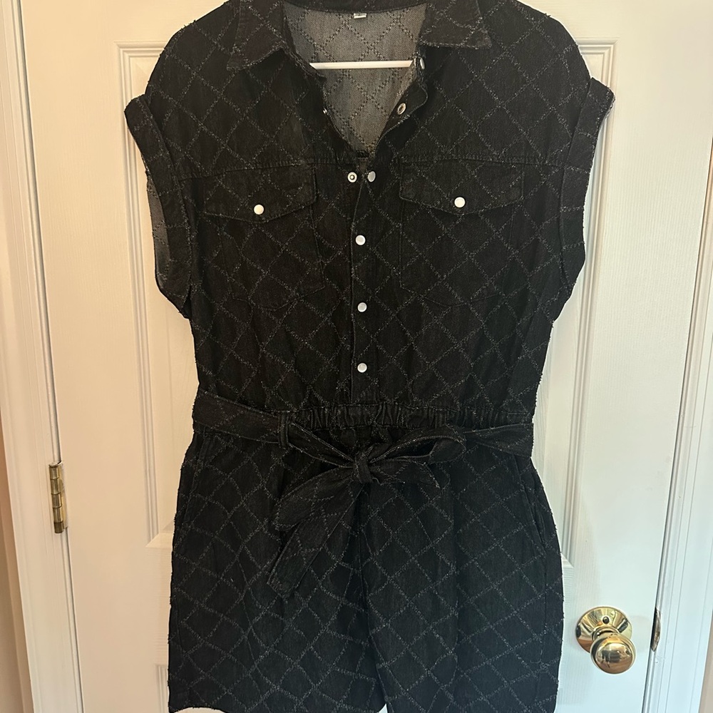 Women’s Denim Romper